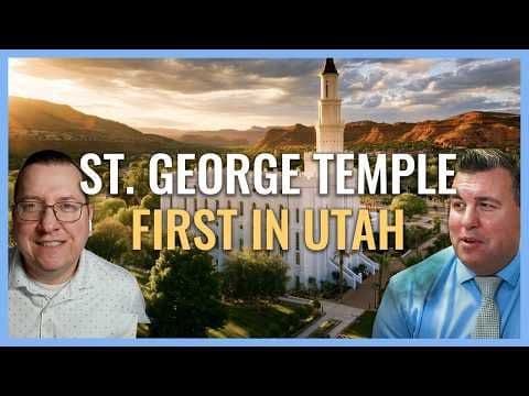 Why the St. George Temple Was Built First I Salt Lake Temple I Church History Matters EP03