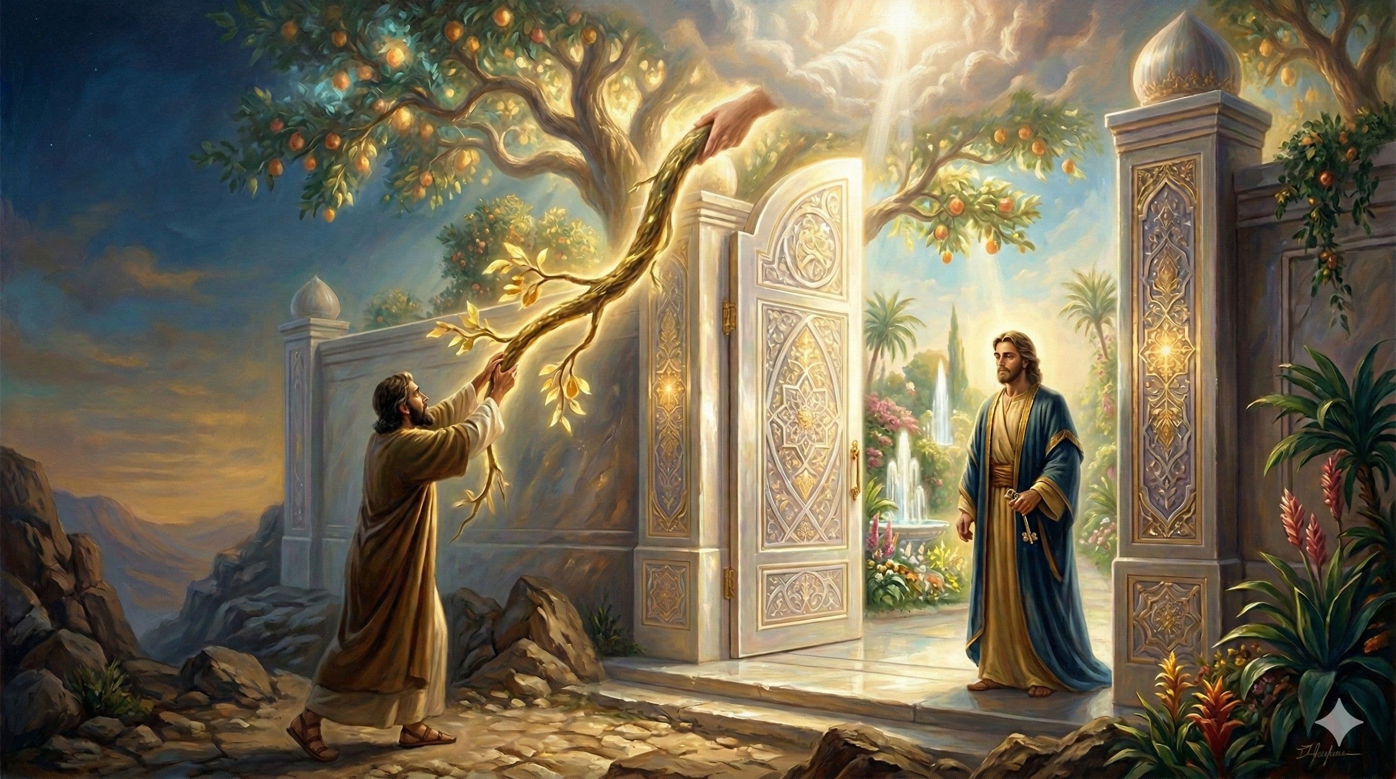 Climbing Up at the Gate