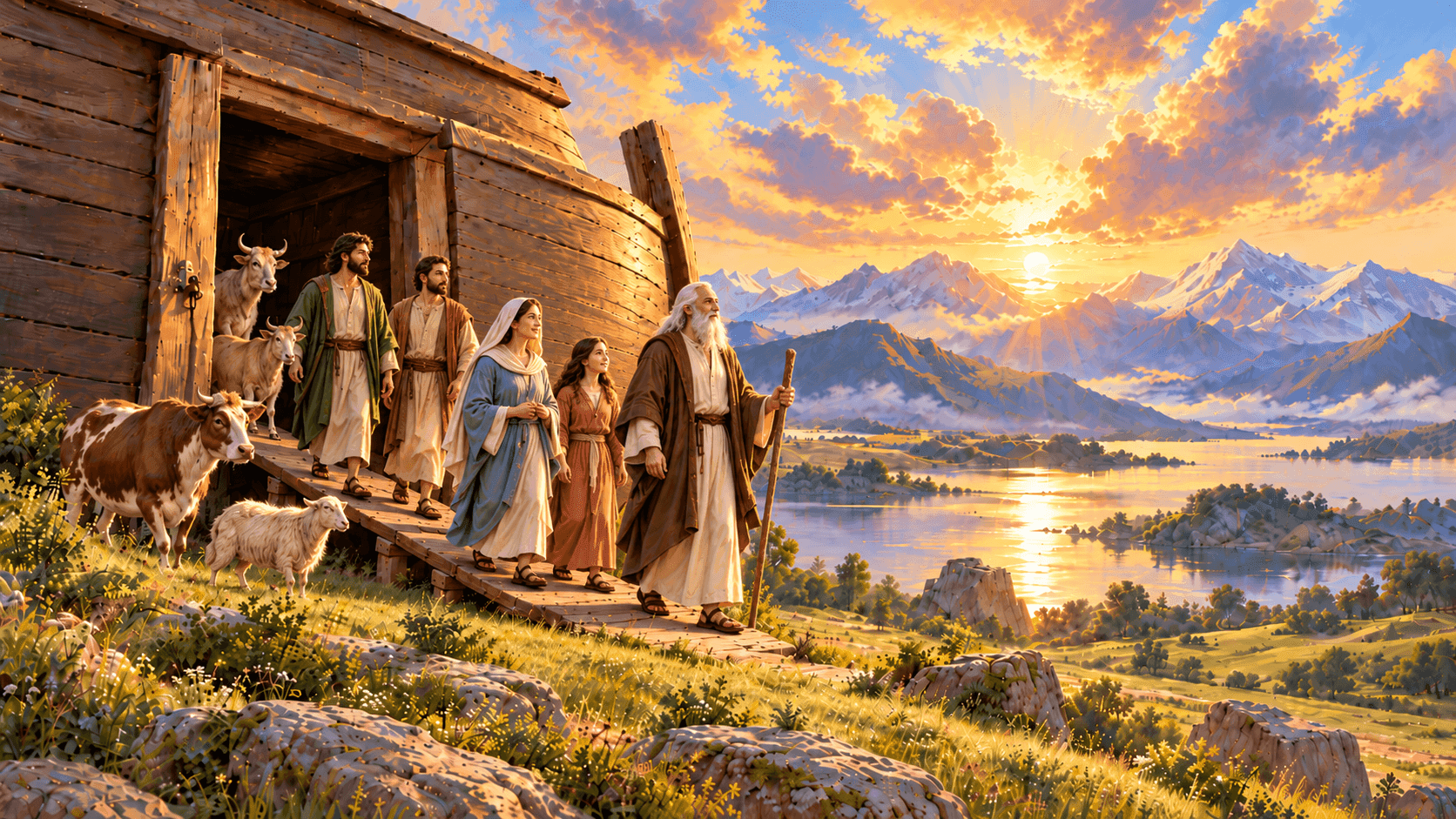 Wordplay on Noah (Book of Moses)