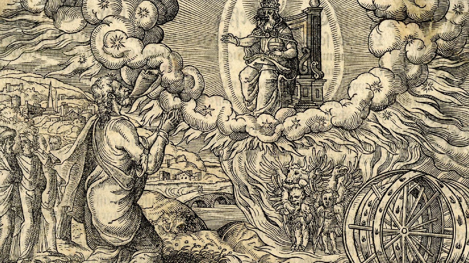 Why Does God’s Throne Have Wheels in Ezekiel?